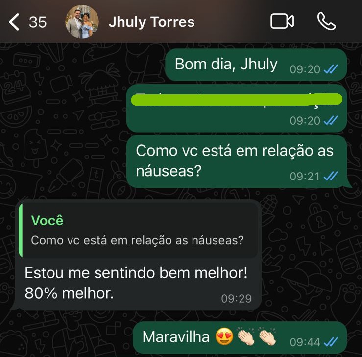 Elimine as náuseas e vômitos na gestação em até 7 dias com o Protocolo ENJOO ZERO e recupere a sua disposição. Sem restrições absurdas ou dietas malucas — imagem 2